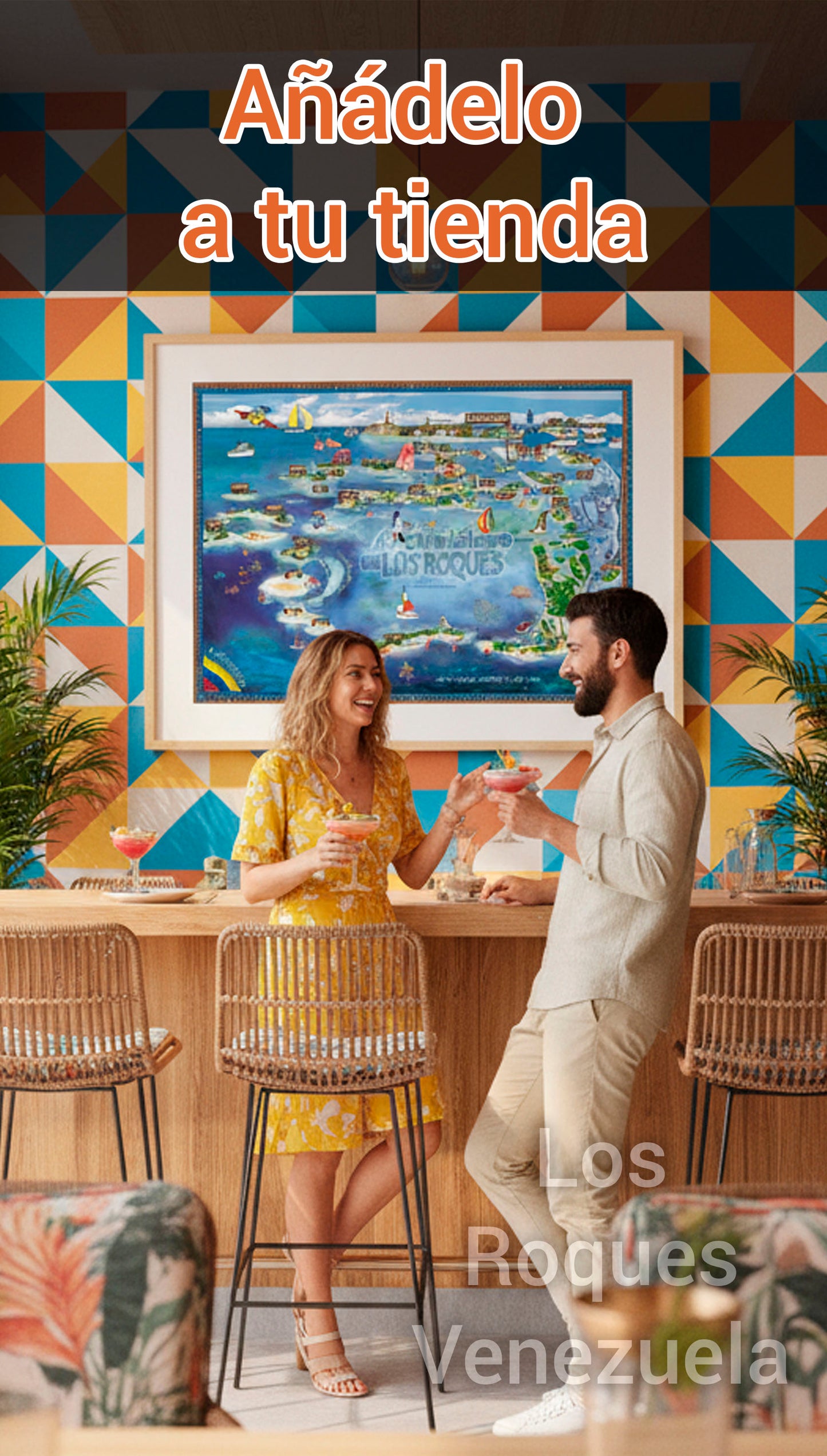 Afiche Del Archipielago de Los Roques